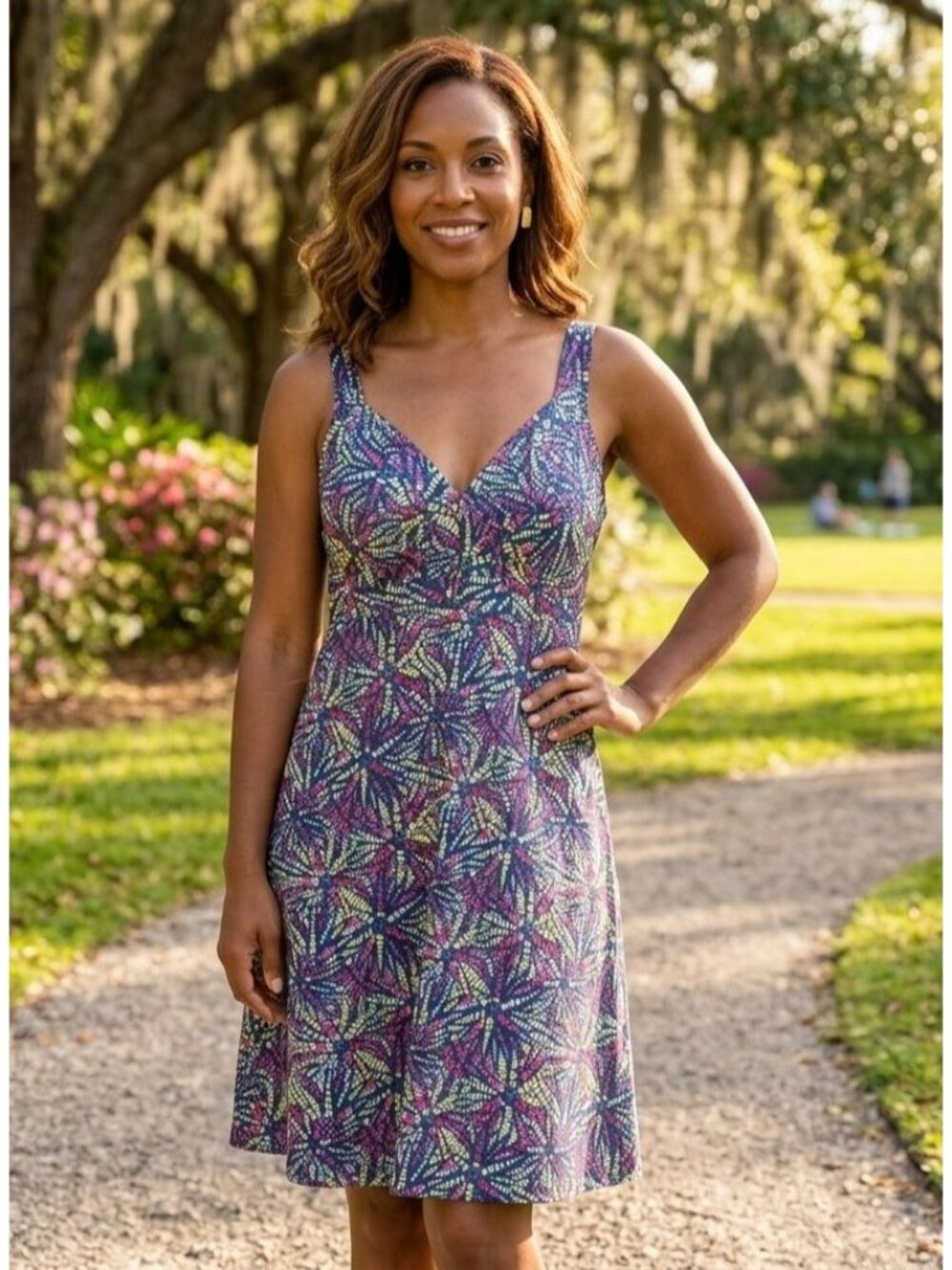 Women's - Patagonia Minette Mosaic Print Dress, Size Small